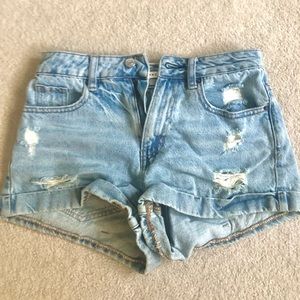 PACSUM denim jean shorts size 24